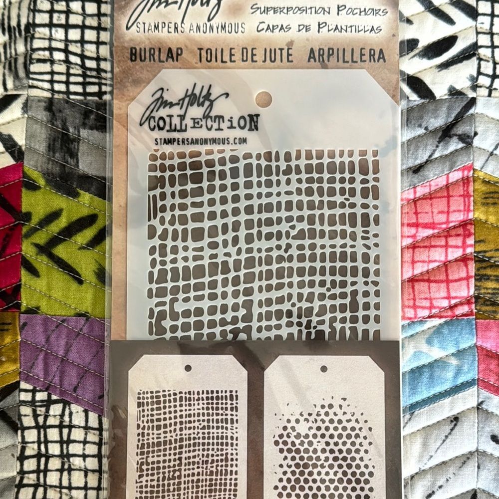 Craft Stencil Set with Animal Prints and Patterns NWT - Picture 9 of 10
